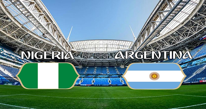 شماتیک ترکیب دو تیم نیجریه - آرژانتین