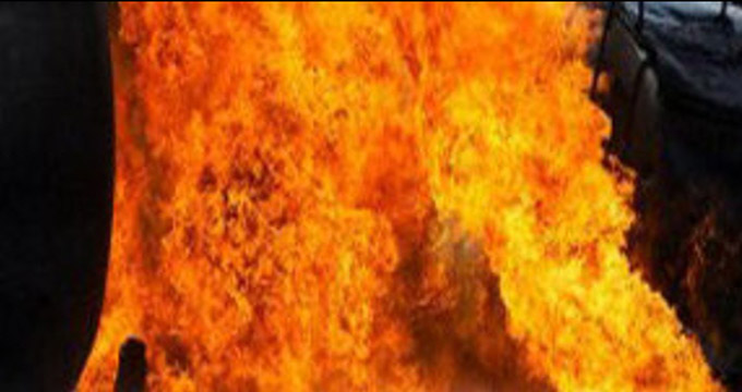 آتش‌سوزی یک مدرسه در کازرون