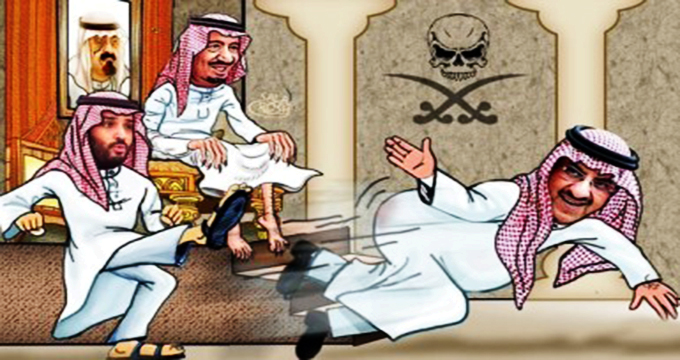 تمسخر شاهزاده های سعودی در رسانه های غربی