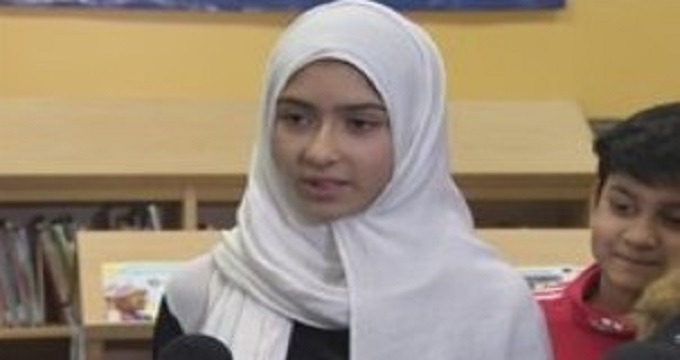 حمله به حجاب دختر 11 ساله با قیچی