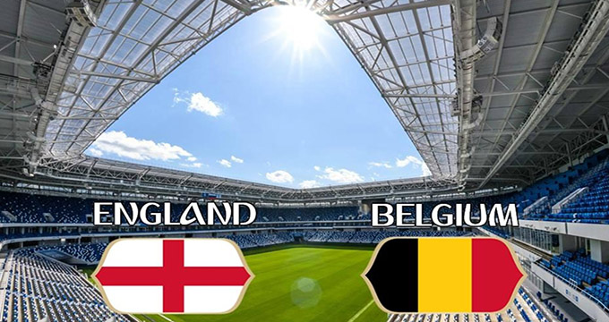 خلاصه بازی انگلیس 0 - بلژیک 1 (جام‌جهانی روسیه)