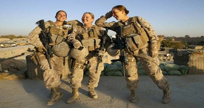 نظامیان زن آمریکایی شاکی شدند