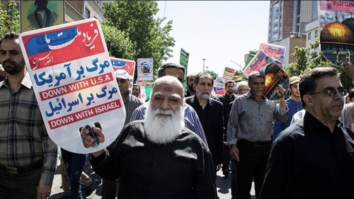 فیلم/ فریاد یک‌صدای ایران برای آزادی قدس