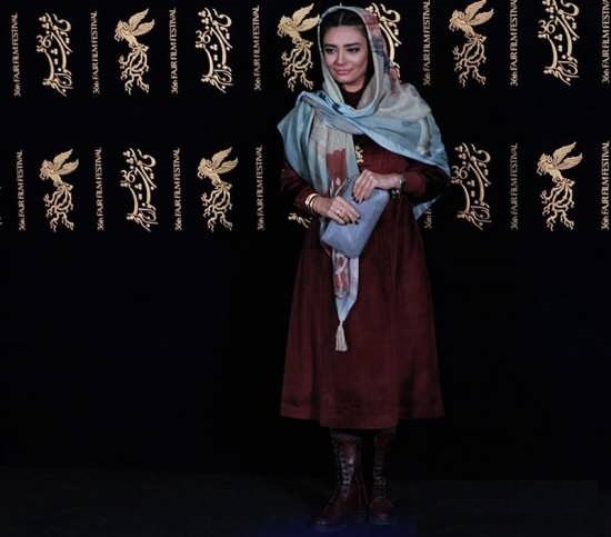 لیندا کیانی در جشنواره فجر اینگونه ظاهر شد 