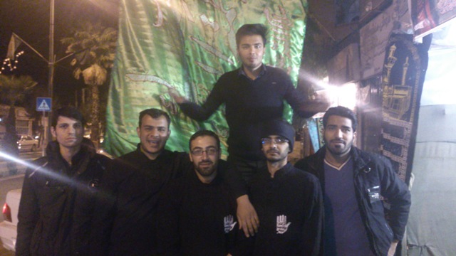 گروه جهادی لبیک یا فاطمه الزهرا ایستگاه صلواتی محرم 92-11