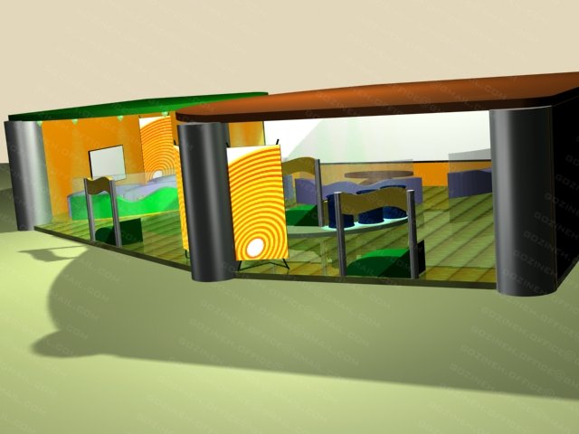 طراحی غرفه ی نمایشگاهی نفت پاسارگاد