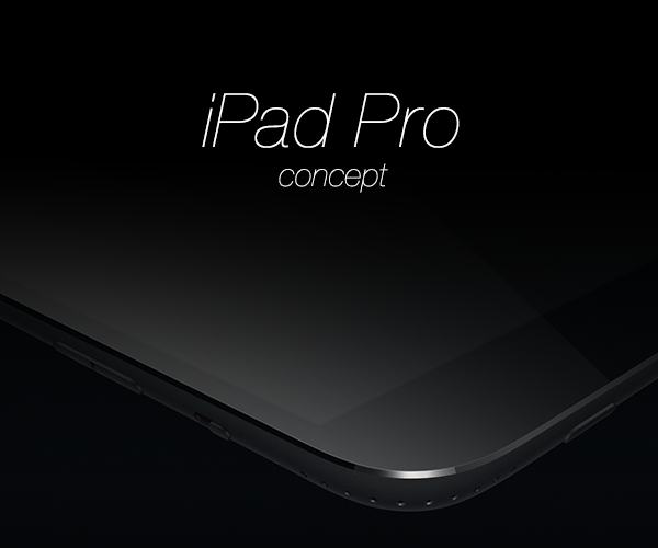 طرح مفهومی Ipad Pro اپل