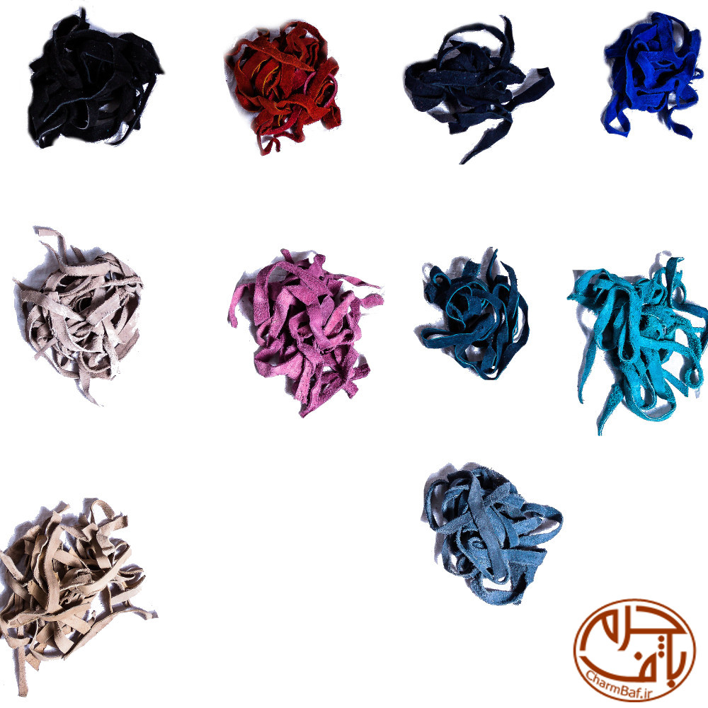 چرم خرد شده مناسب برای استفاده در صنایع دستی و سنتی