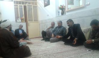 گروه جهادی لبیک یا فاطمه الزهرا دیدار با خانواده شهید آسوده
