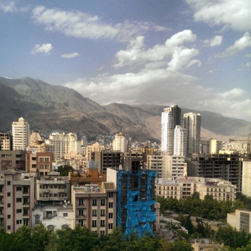 نمای شمال تهران