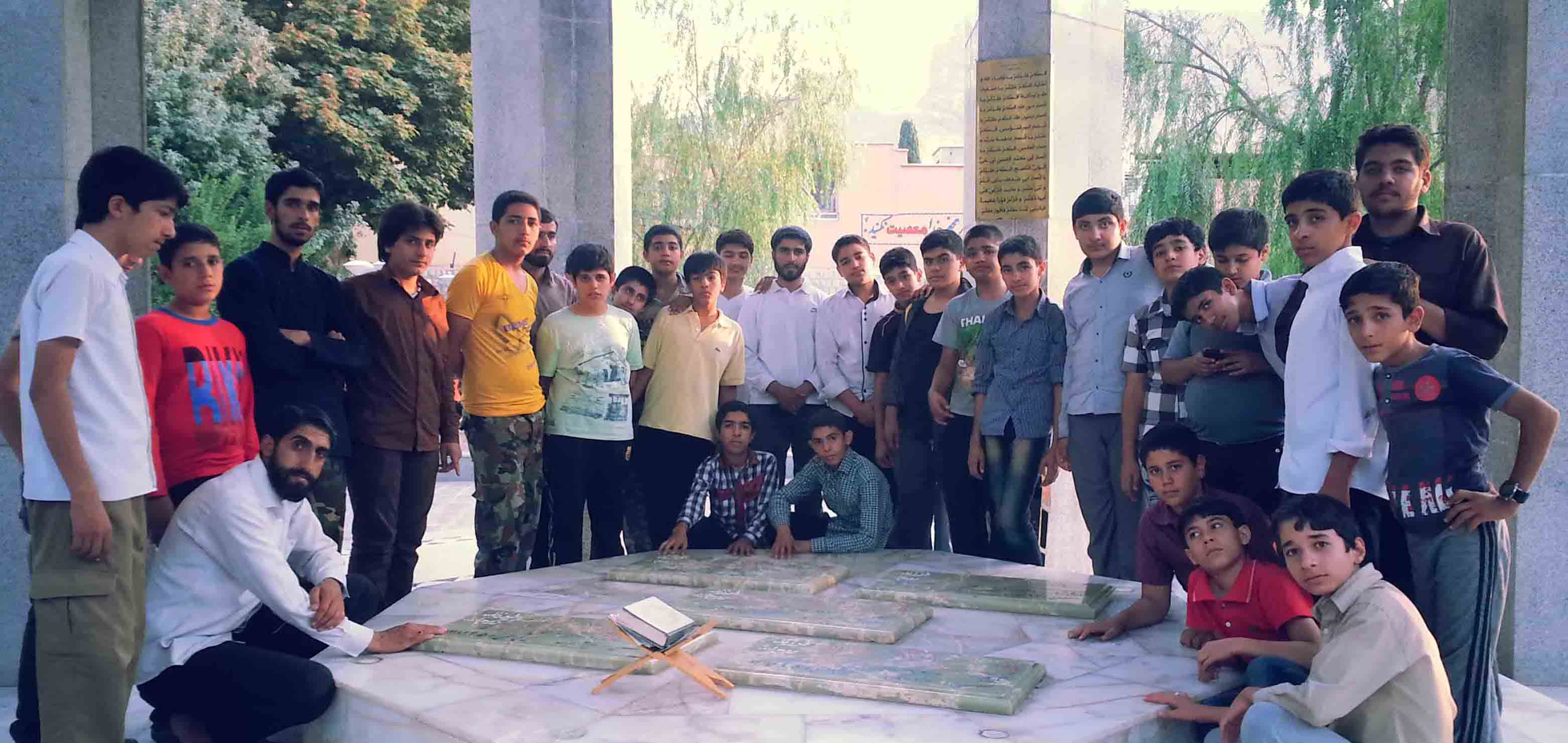 اردوی 2 روزه مقطع راهنمایی به مقصد استهبان - تابستان 93