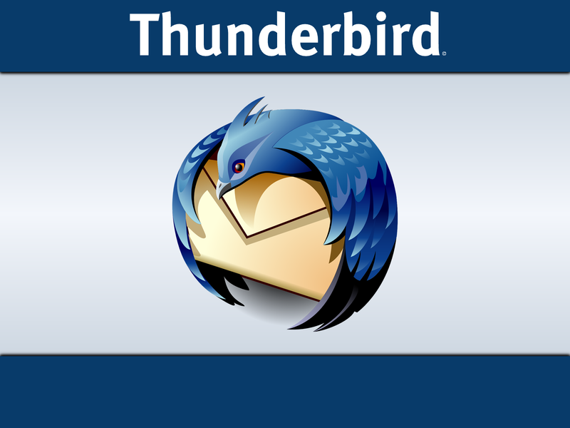 مدیریت ایمیل با Thunderbird
