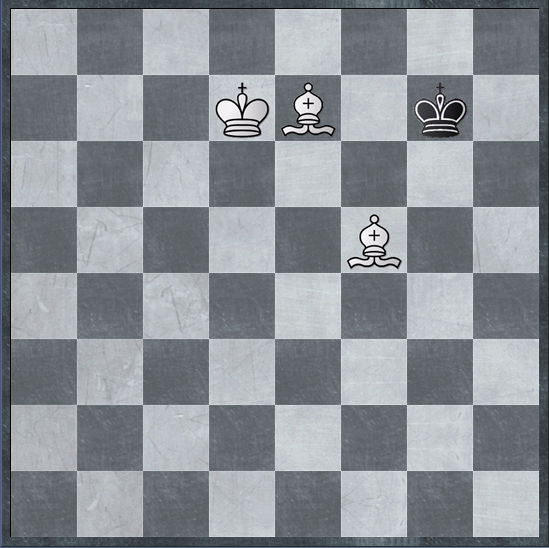 (mate with 2 bishop (3