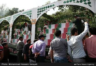 مراسم تشییع پیکر پاک و مطهر ۲۷۰ شهید تازه تفحص شده هشت سال دفاع مقدس