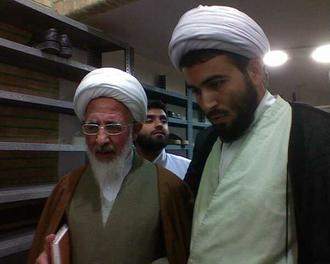 زنده یاد خلیل زاده استاد جوادی آملی و خلیل زاده