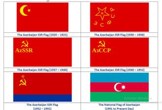 پرچم های آذربایجان