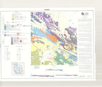 نقشه زمین شناسی دهبید