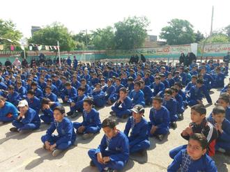 جشن معلمان مدرسه دکتر علی شریعتی تایباد