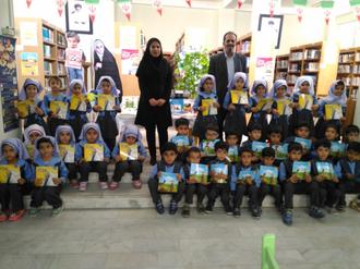 بازدید مهدکودکان از کتابخانه روز جهانی کودک