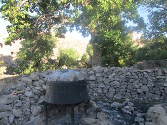 افطاری ماه رمضان روستای خزان