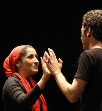 سمیرا ضابطی در نمایش پنه لوپه کارگردانی پویان اصغری