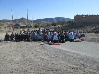 اقامه عیدفطر عید فطر روستای خزان