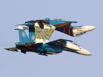 Su-27s Crashed