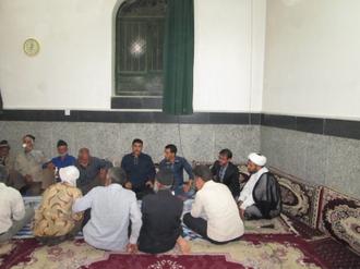 مسجد جامع خزان افطاری روستای خزان