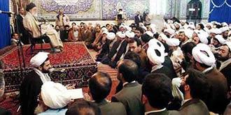 بخشهایی از بیانات منتشرنشده امام خامنهای در دیدار علما و طلّاب استان قزوین - ۱۳۸۲/۹/۲۵