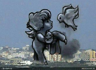 طراحی نقاش لهستانی از روی دود در اسمان یمن که میلیونها نفر را متأثر کرد