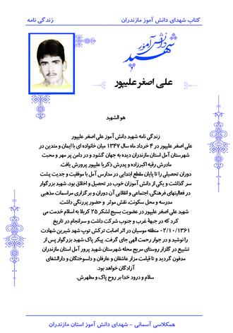 شهید علی اصغر علی پور