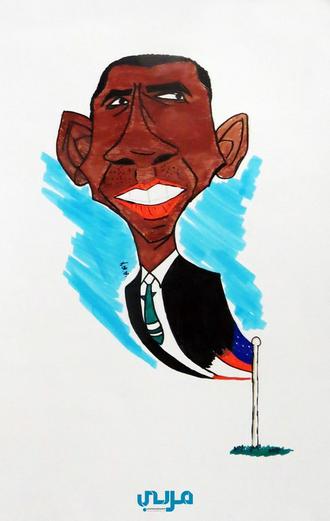 نقاشی اوباما