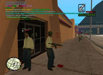 تصاویر محیط آنلاین GTA San Andreas