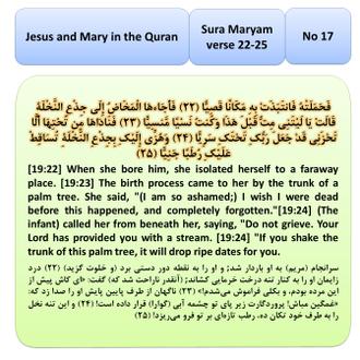 Jesus and mary in Quran