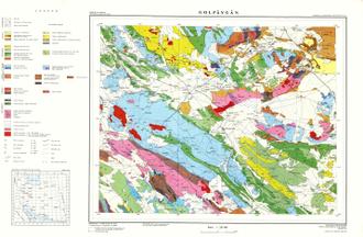 نقشه زمین شناسی گلپایگان