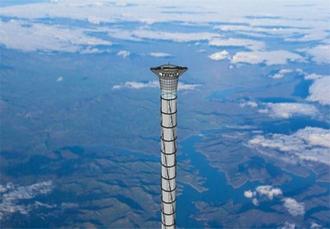 طرح کمپانی کانادایی جهت ساخت آسانسور فضایی