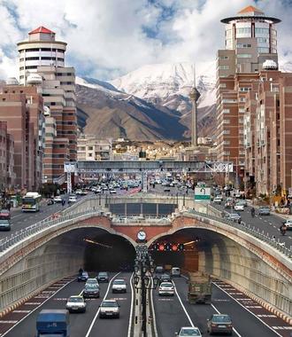 عکس تونل توحید تهران