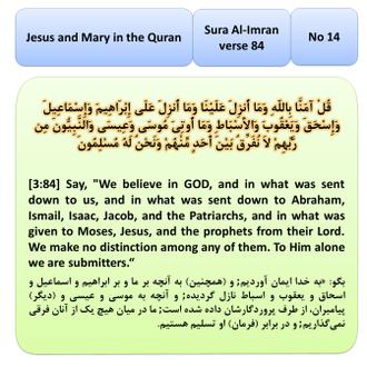 Jesus and mary in Quran