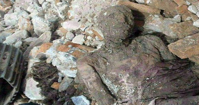 جسد مومیایی کشف شده دفن شد