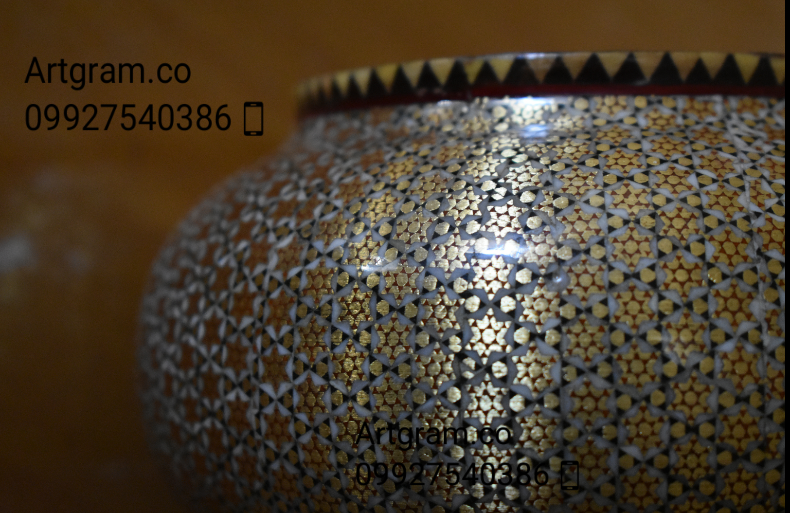 شکلات خوری خاتم کاری،شکلات خوری خاتمکاری