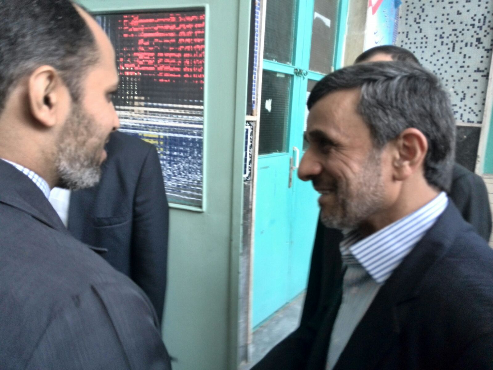 رای دادن میرحسین موسوی