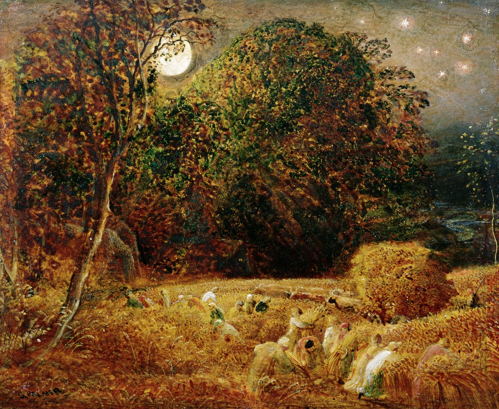 ماه درو - ساموئل پالمر - The Harvest Moon - Samuel Palmer