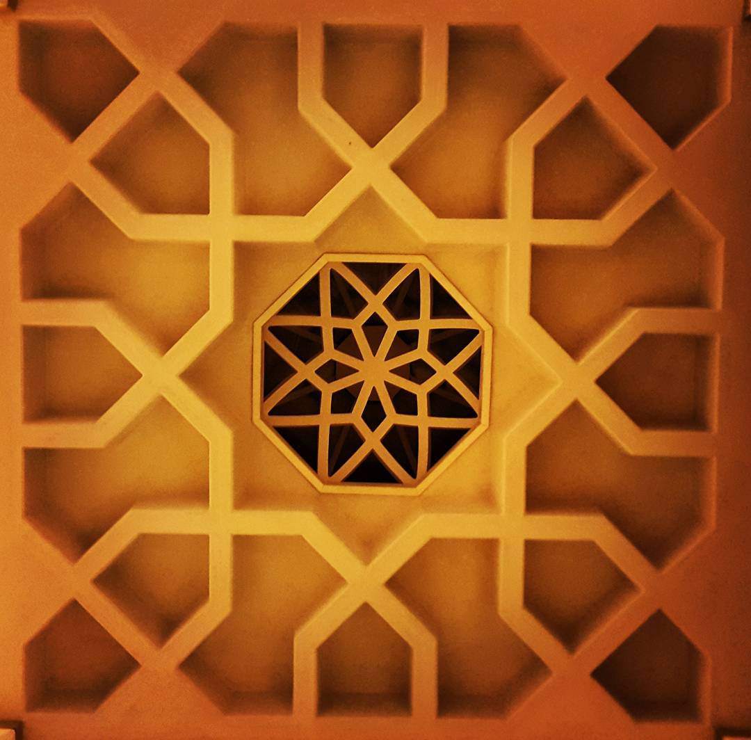 Celling of Shahe-cheragh's mosque in Shiraz,Iran