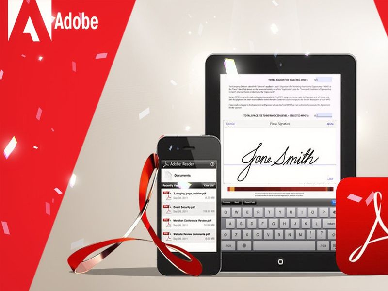 اپلیکیشن Adobe Acrobat Reader برای راحت تر خواندن فایل های PDF