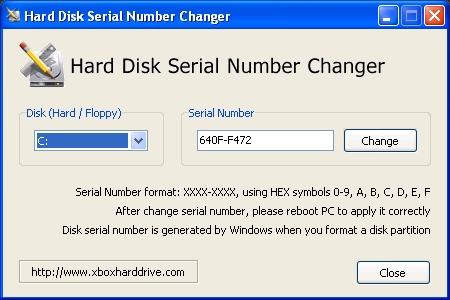 hard disk serial number changer download