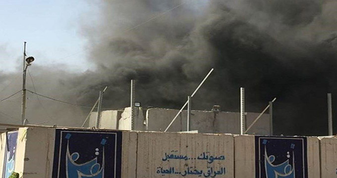 واکنش مقامات عراقی به آتش سوزی انبار صندوق‌های رای