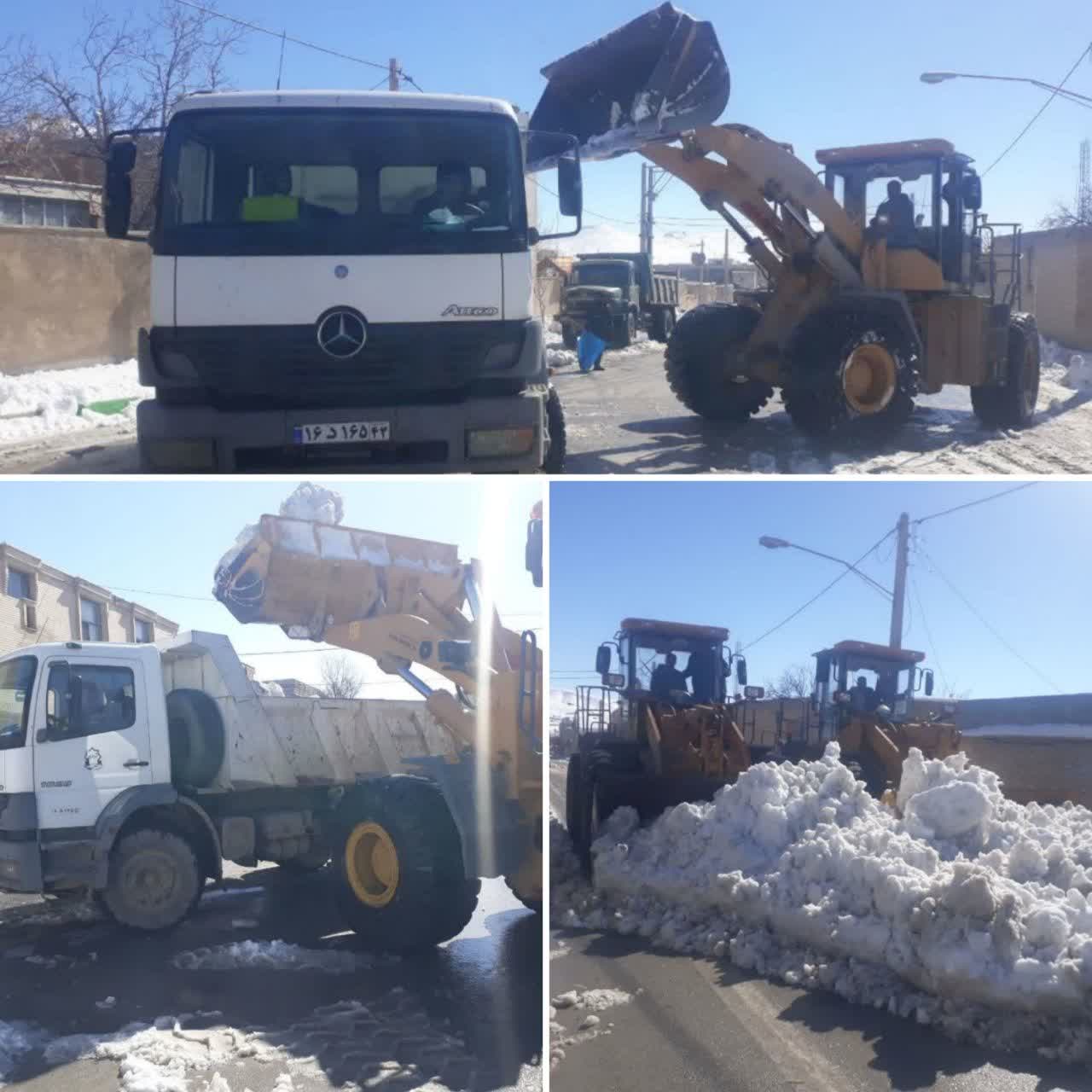 اعزام راننده با خودروی کامیون کمپرسی شهرداری وزوان به شهر داران در راستای کمک رسانی و همیاری در آزادسازی و پاکسازی معابر شهری با توجه به بارش برف سنگین در این منطقه