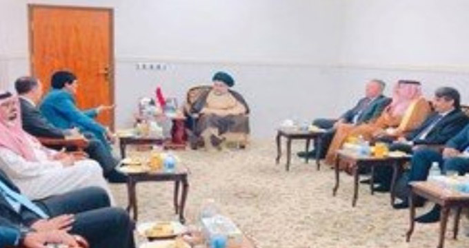 دیدار سفیر عربستان با مقتدی صدر