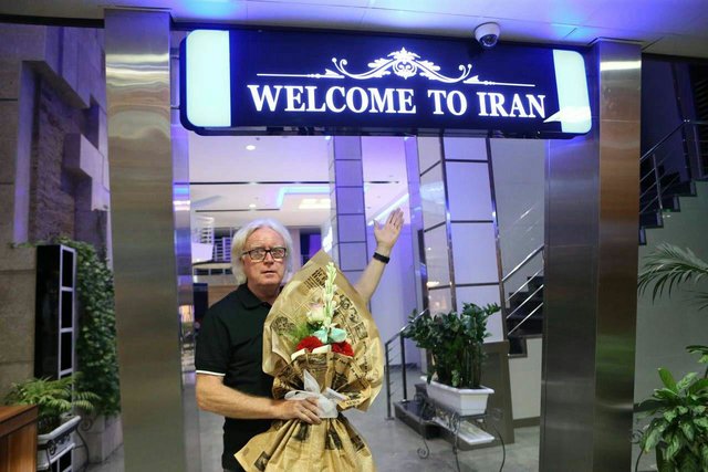 وینفرد شفر وارد ایران شد
