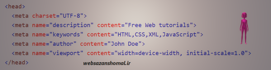  تعریف و کاربرد HTML meta Tag